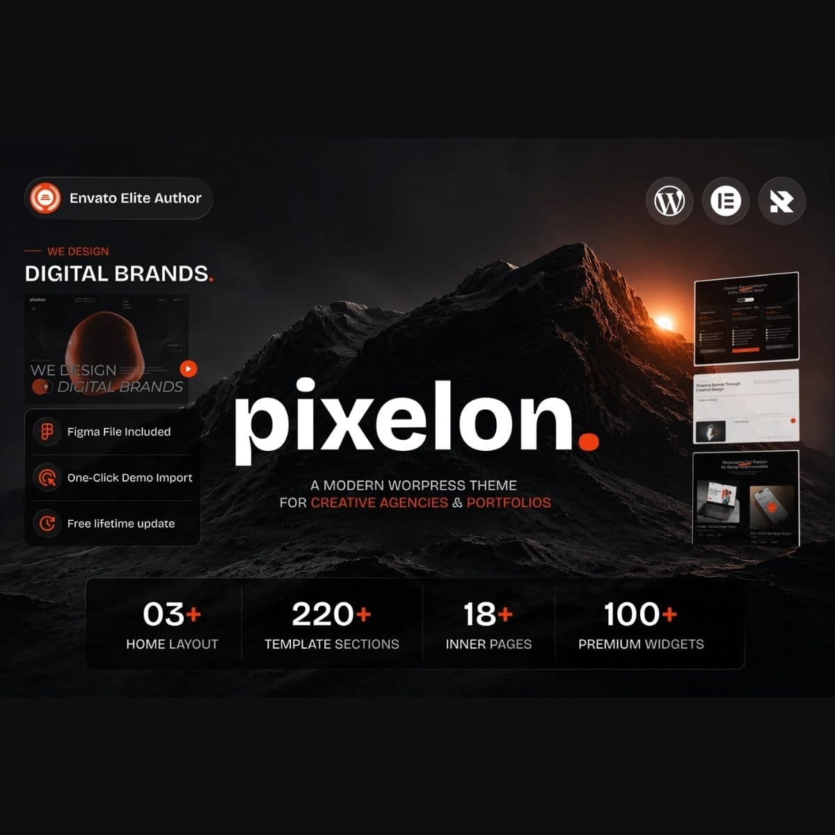 Screenshot of Pixelon interface