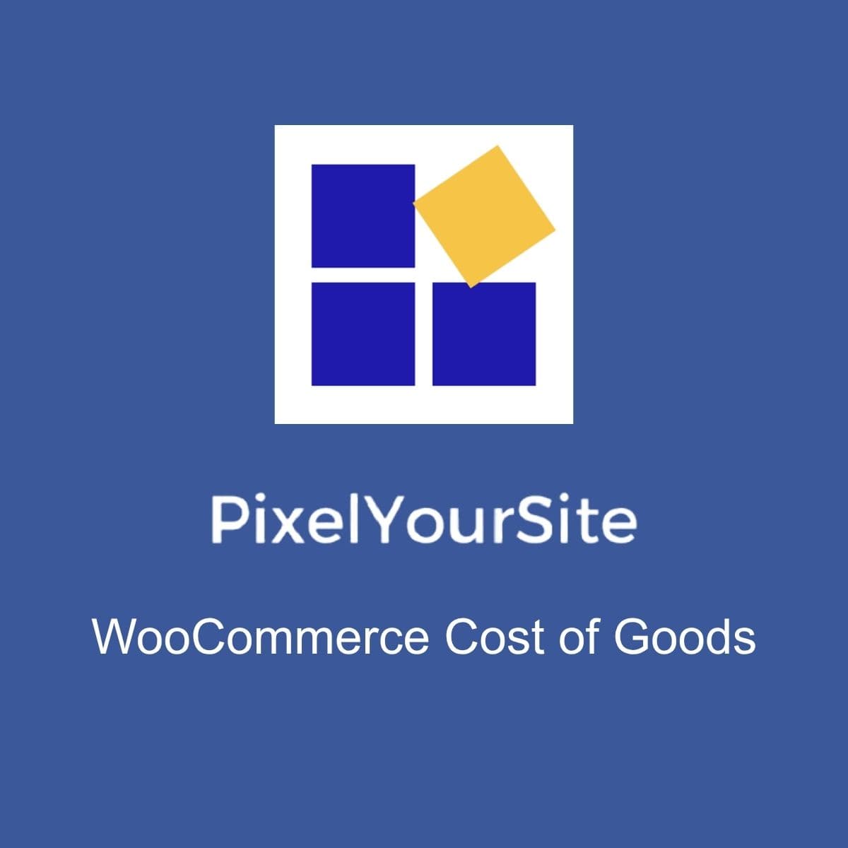 Screenshot of PixelYourSite WooCommerce Cost of Goods interface