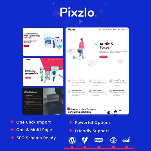 Pixzlo - Креативный Theme for Professionals