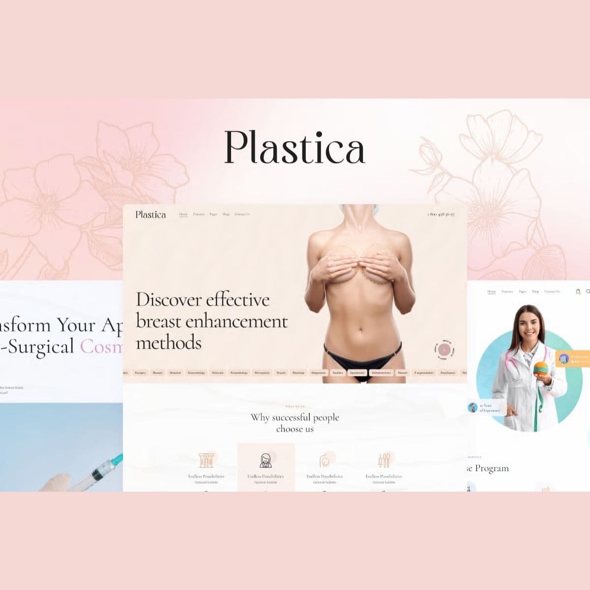 Screenshot of Plastica interface