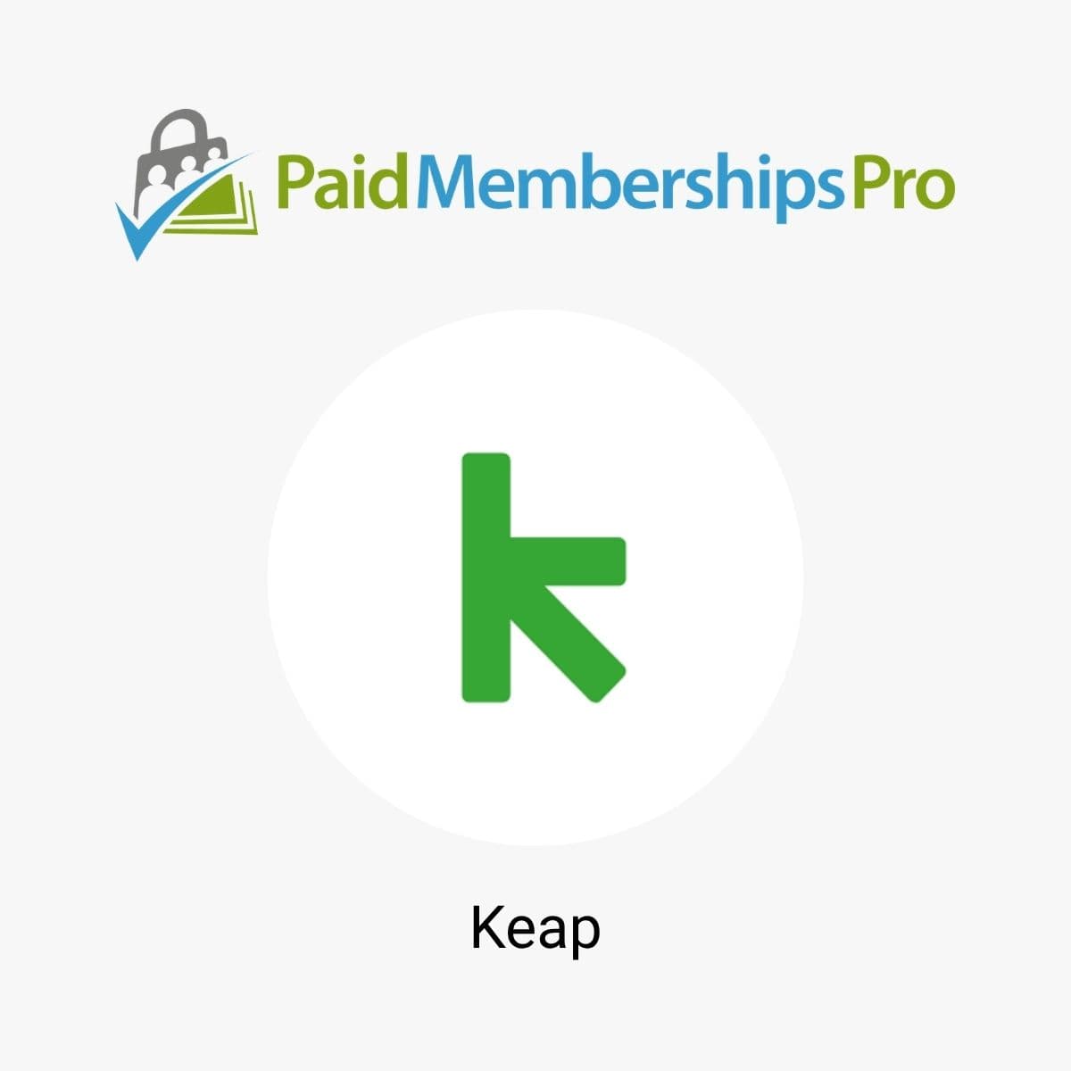 Screenshot of Paid Memberships Pro Keap interface