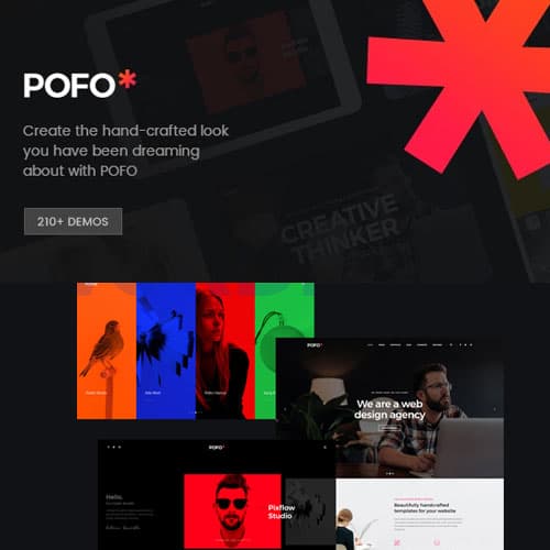 Pofo - Yaratıcı Portföy and Blog WordPress Teması