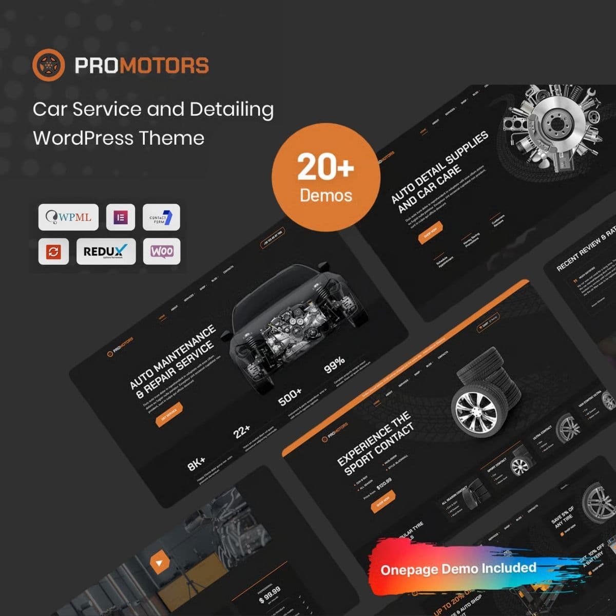 Screenshot of ProMotors interface