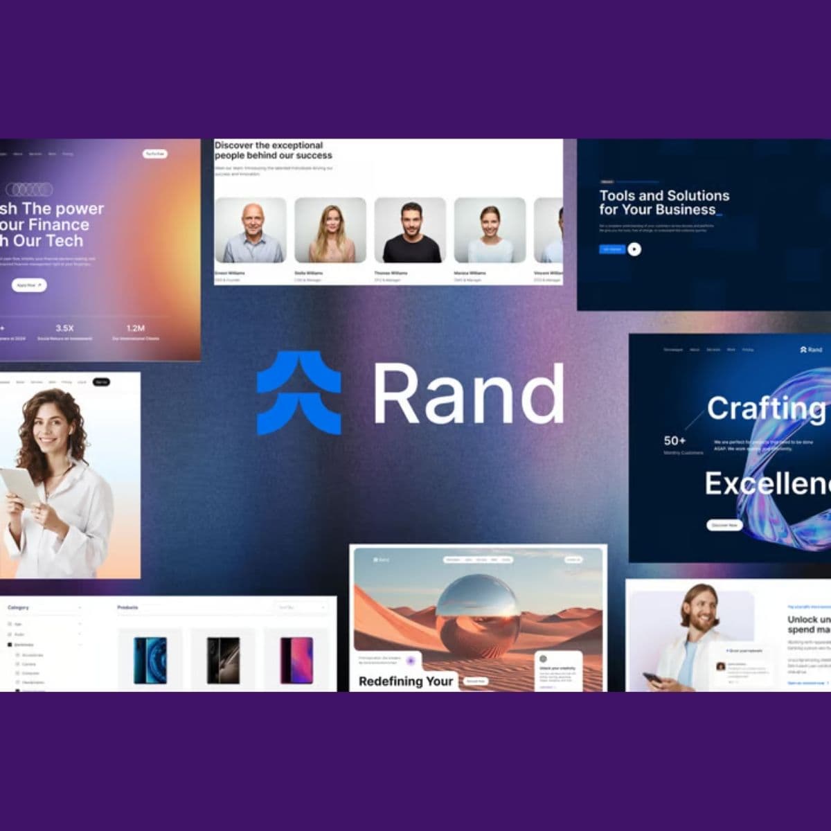 Screenshot of Rand interface
