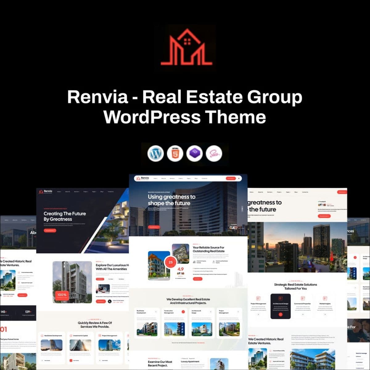 Screenshot of Renvia interface
