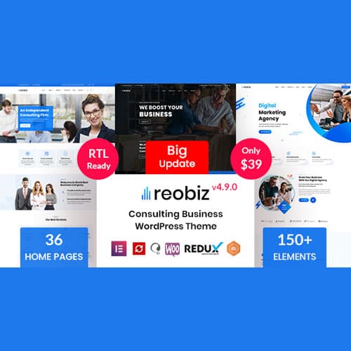 Reobiz - Beratung Business WordPress-Theme