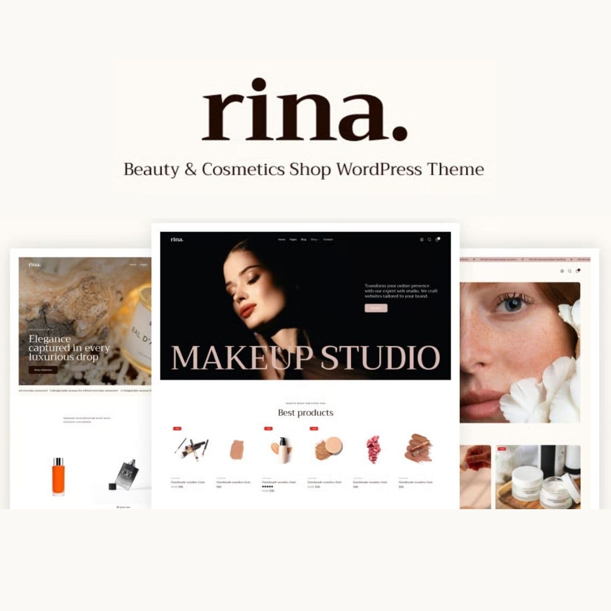 Screenshot of Rina interface