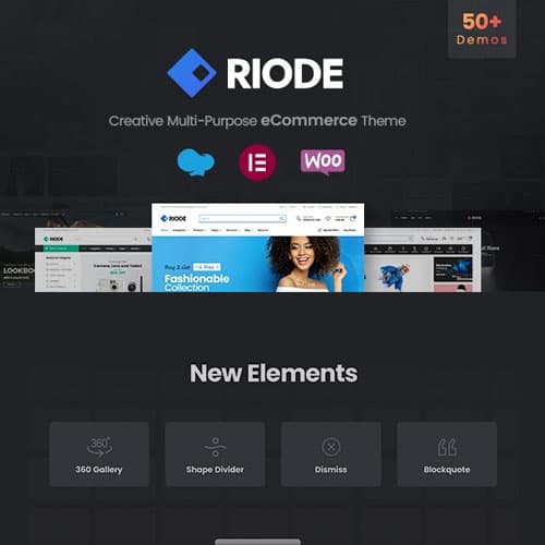 Riode | متعدد الأغراض WooCommerce Theme