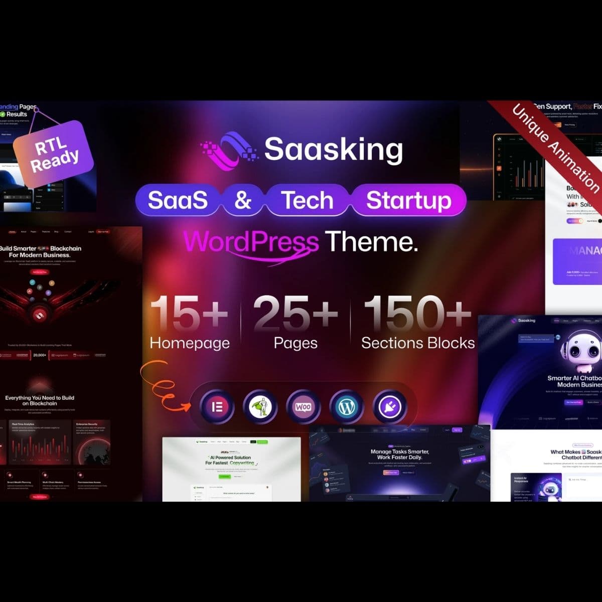 Screenshot of Saasking interface