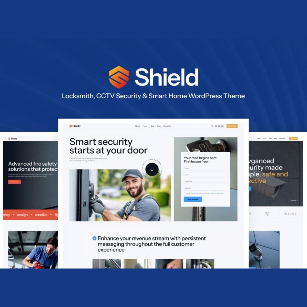 Screenshot of Shield interface