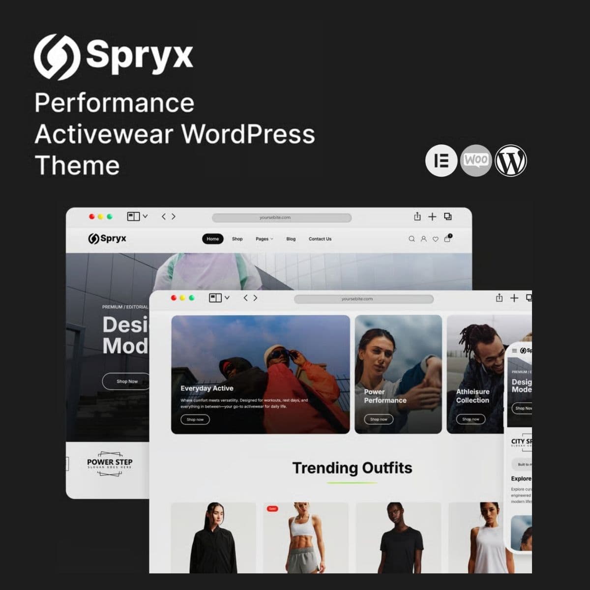 Screenshot of Spryx interface