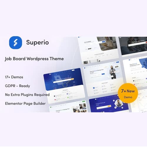Superio – Job Board WordPress-thema