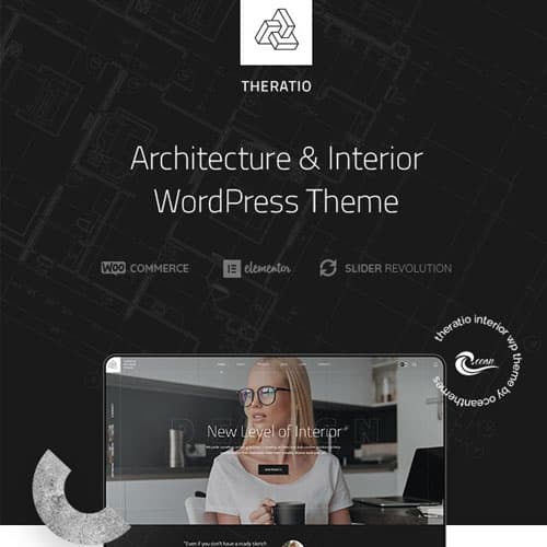 Theratio - Architecture & Intérieur Design Elementor Thème WordPress