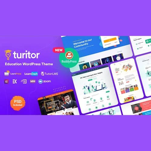 Turitor - Bildung WordPress-Theme