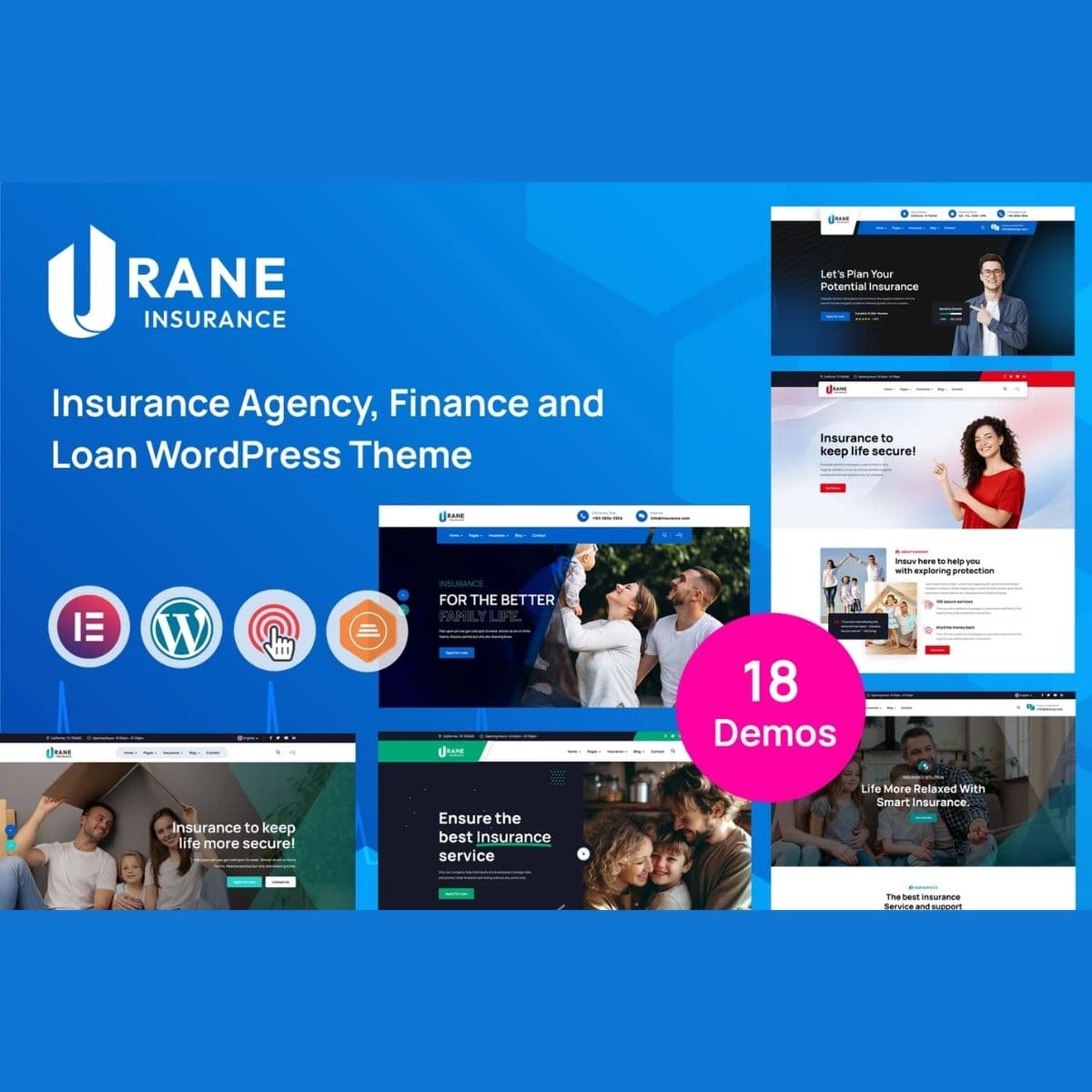 Screenshot of Urane interface