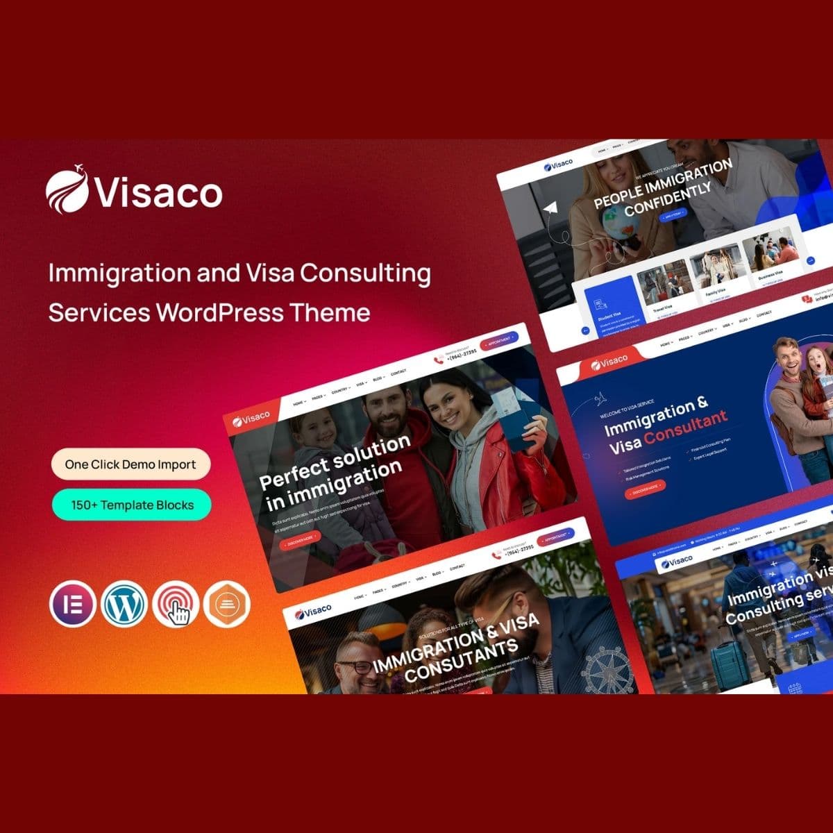 Screenshot of Visaco interface