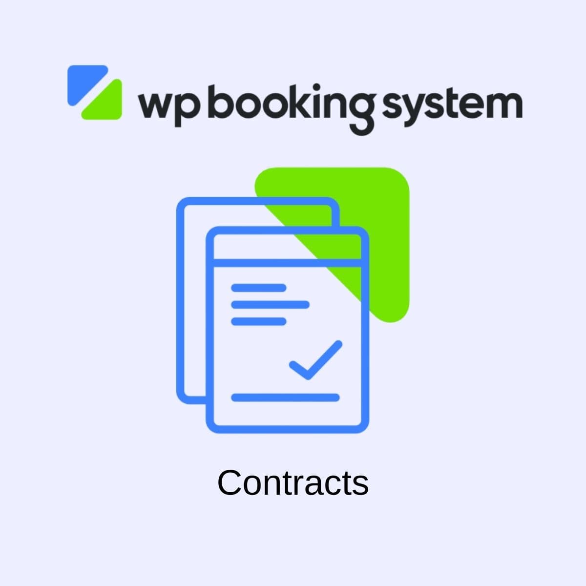 Screenshot of WP Booking System Contracts interface