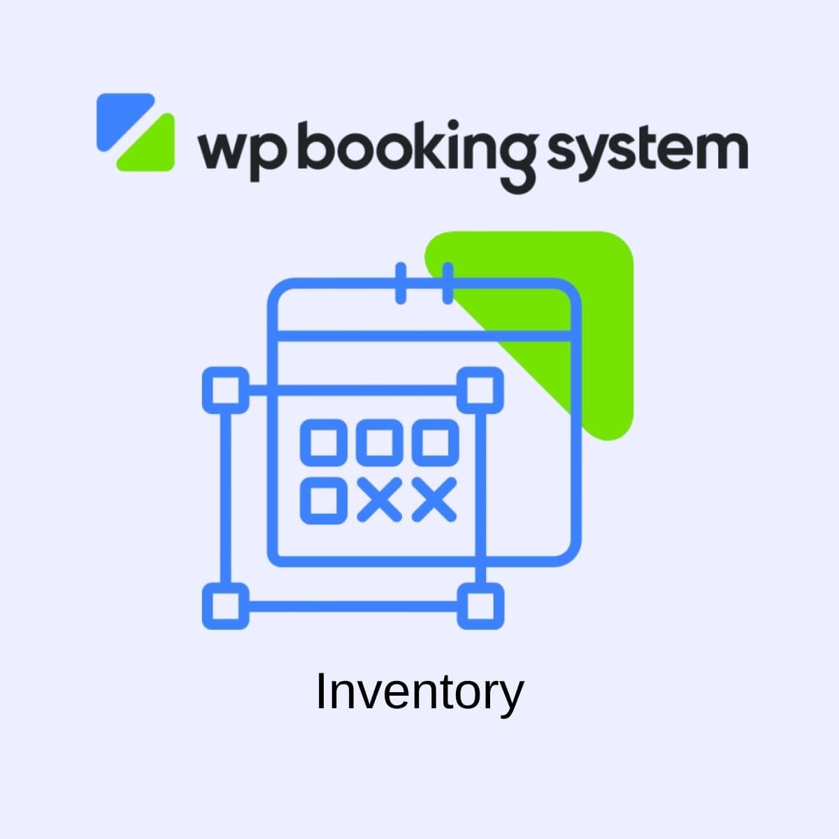 Screenshot of WP Booking System Inventory interface