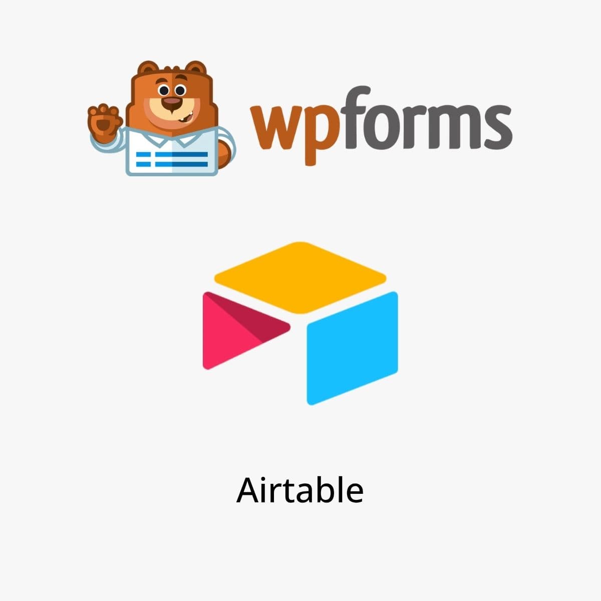 Screenshot of WPForms Airtable interface