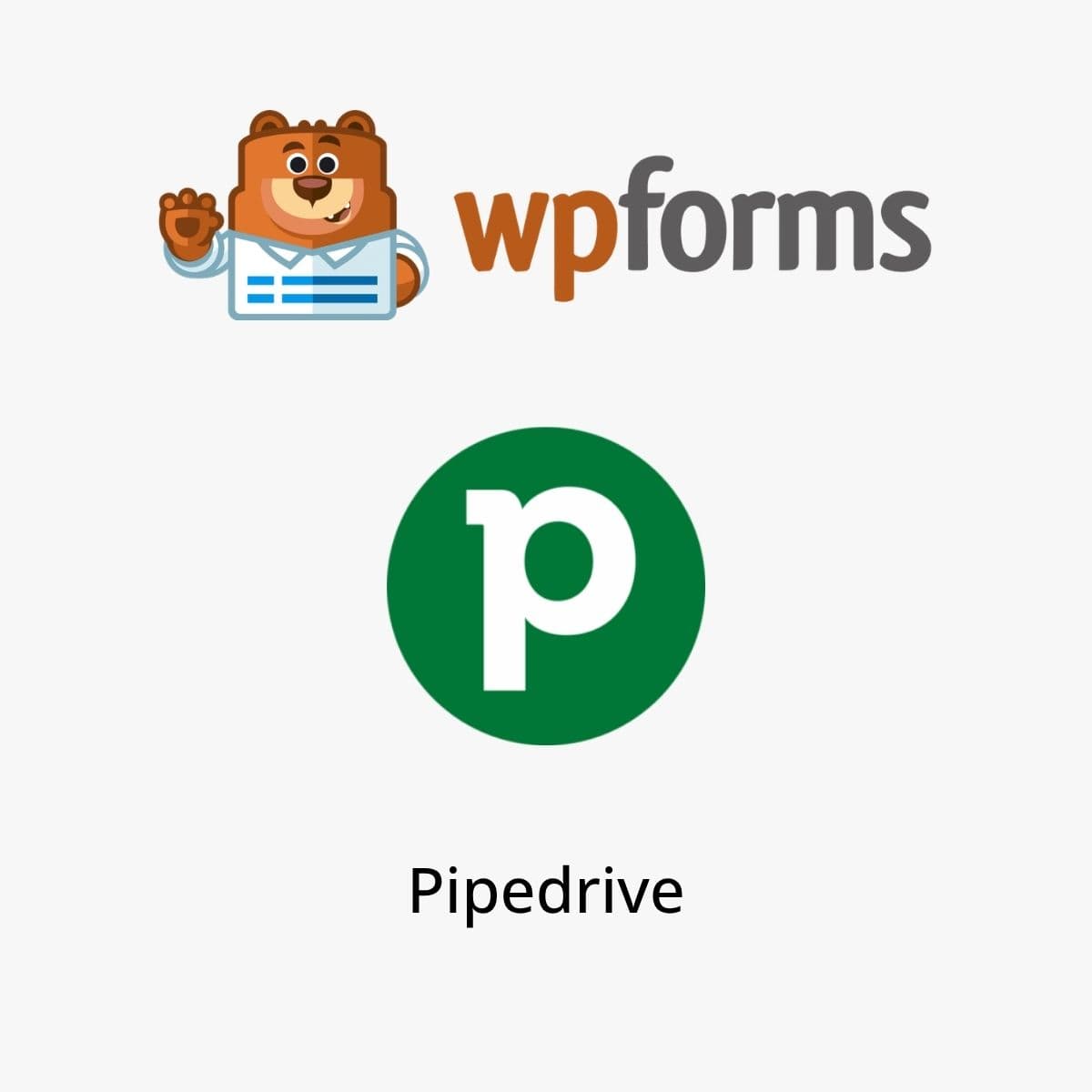 Screenshot of WPForms - Pipedrive interface