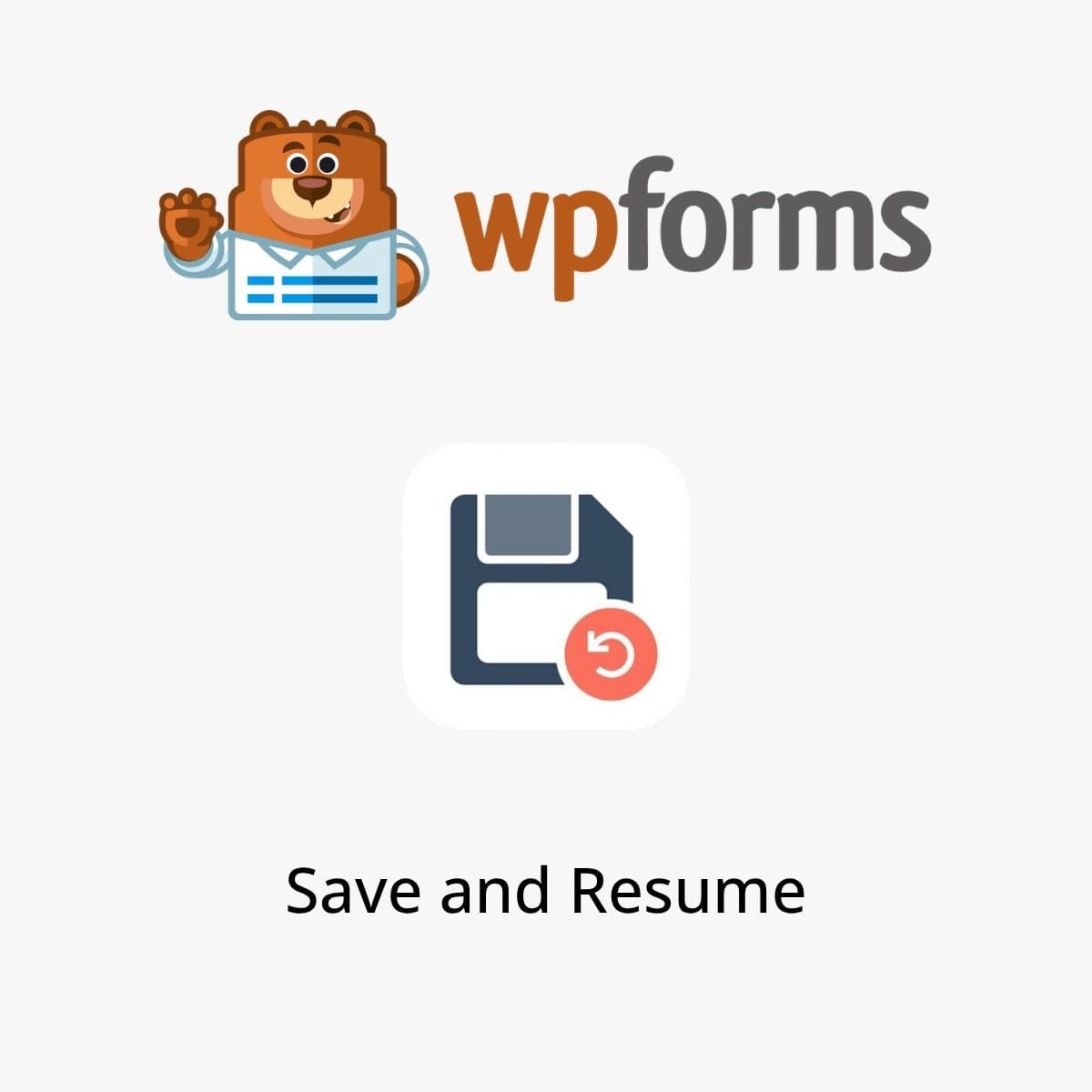 Screenshot of WPForms Save and Resume interface