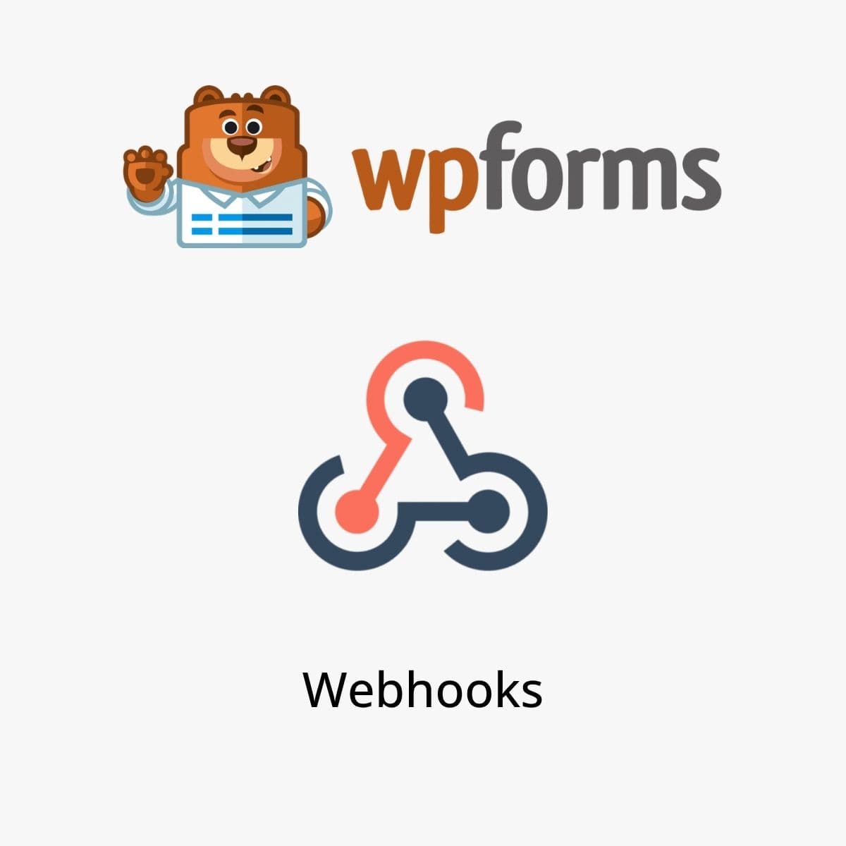 Screenshot of WPForms Webhooks interface