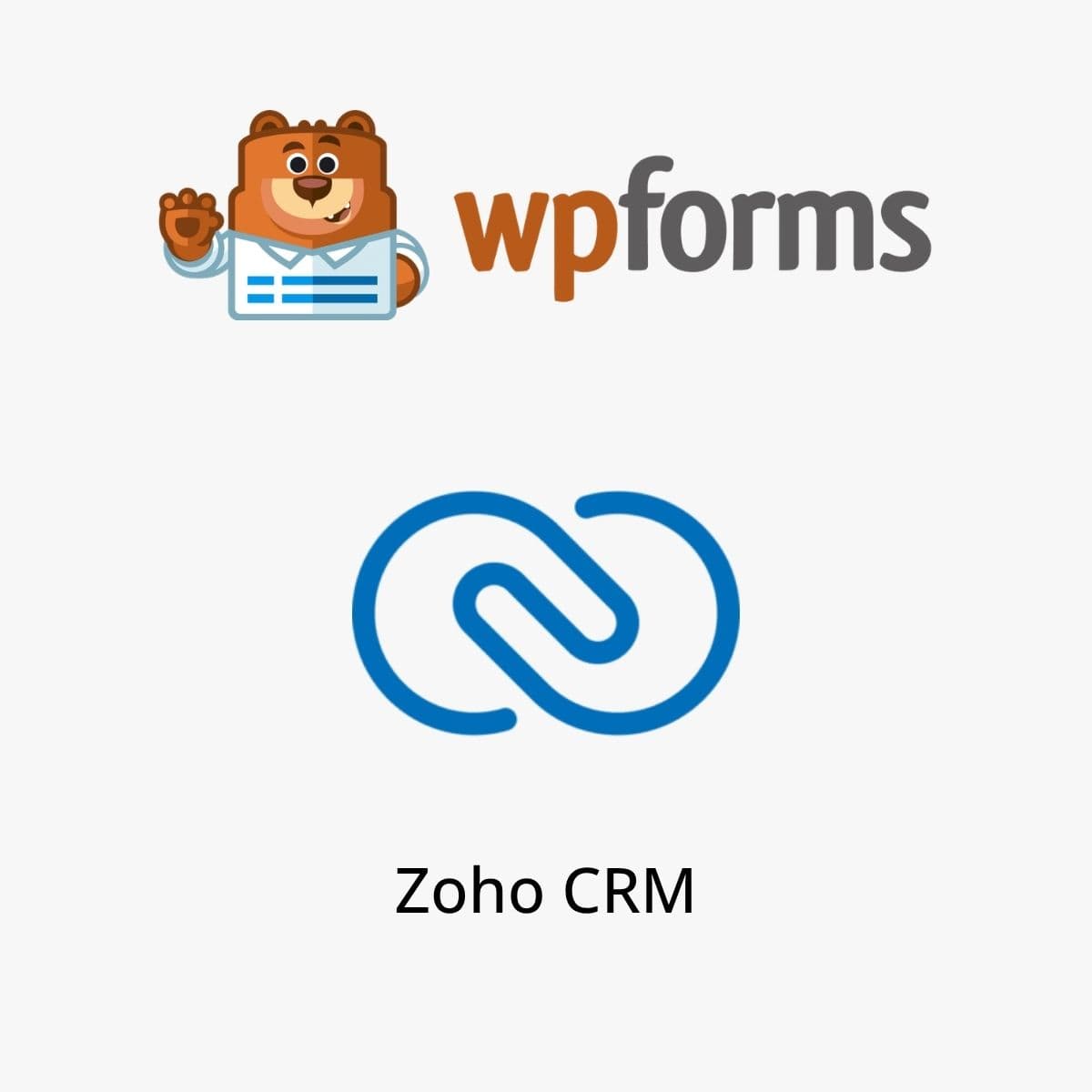 Screenshot of WPForms - Zoho CRM interface