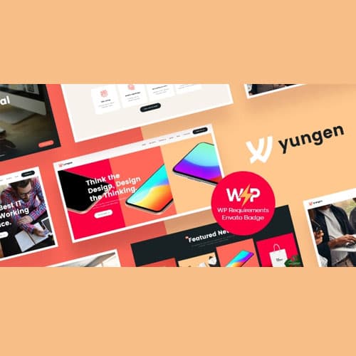 Yungen | Modern Dijital Ajans İşletme WordPress Teması