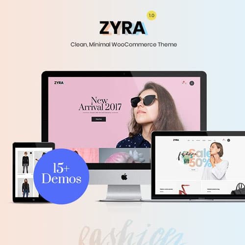 Zyra – Temiz, Minimal WooCommerce Theme