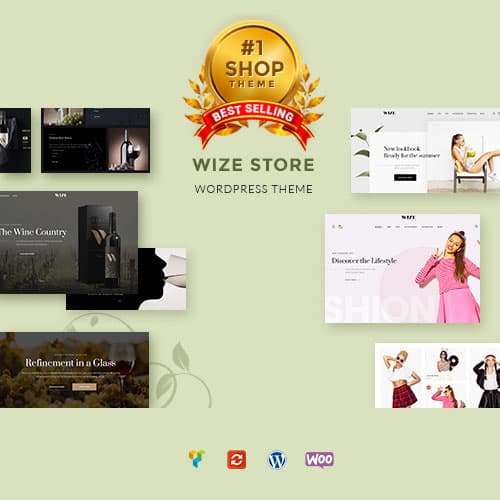 WooCommerce Многоцелевой Адаптивный Тема WordPress - WizeStore WooCommerce Многоцелевой Адаптивный Тема WordPress - WizeStore