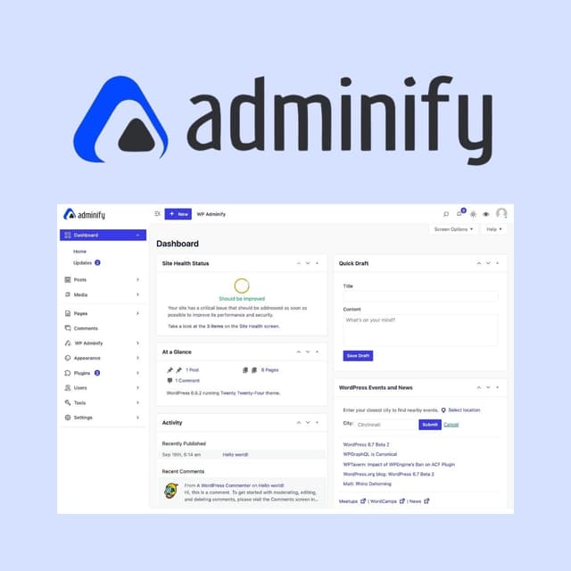 WP Adminify Pro